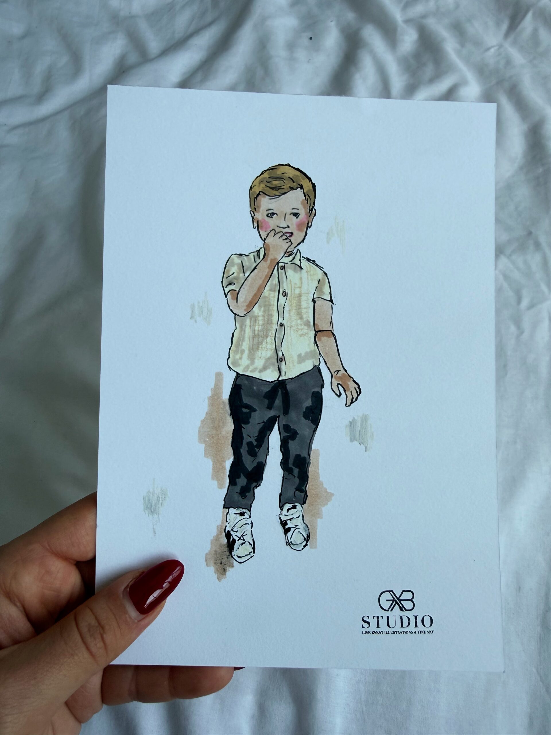wedding guest artist wedding guest illustrator live wedding sketch artist live wedding painting of guests and couple