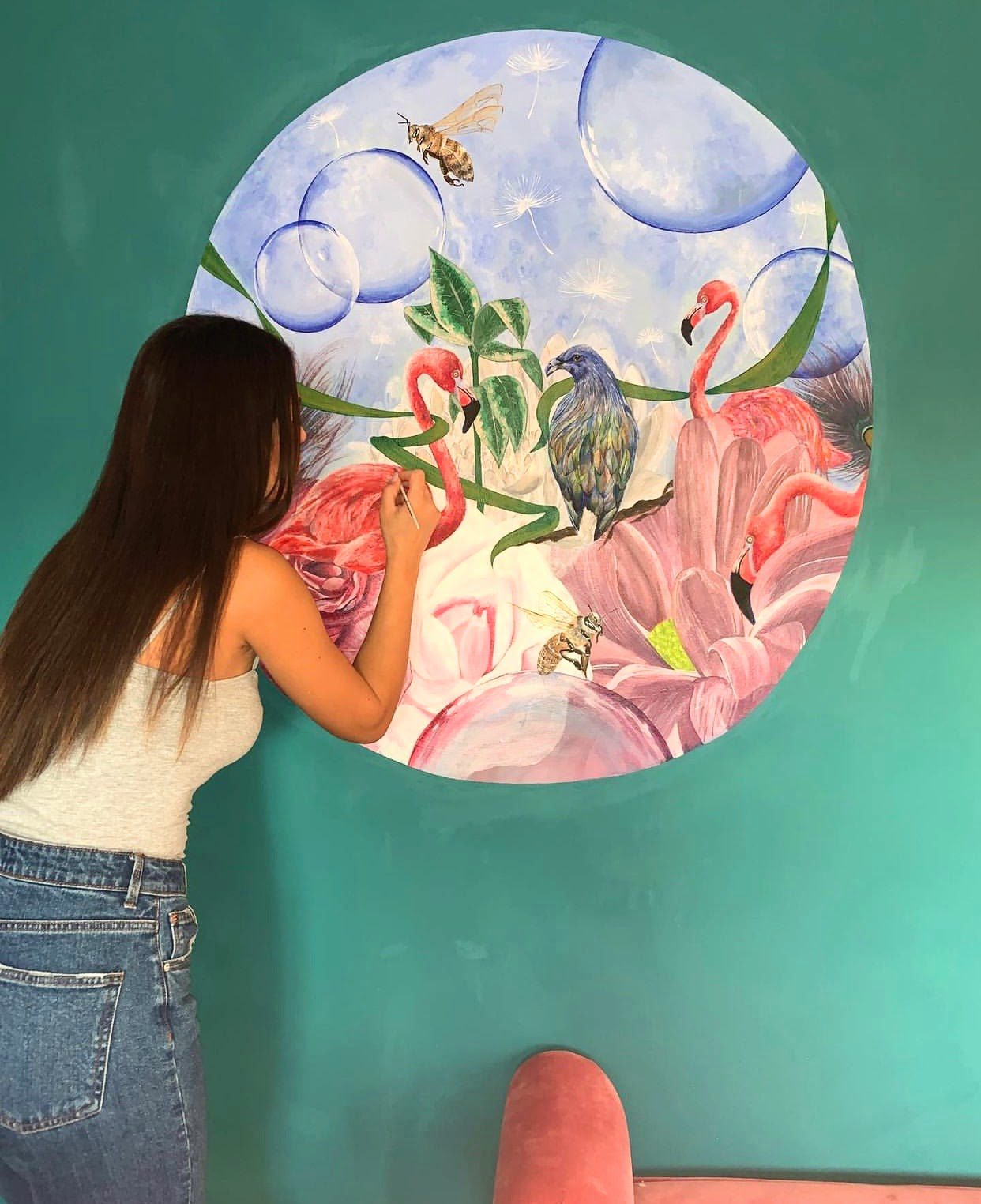 London mural artist